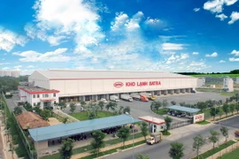 Kho lạnh Satra tại Trung tâm Thương mại Bình Điền (quận 8, Tp Hồ Chí Minh). (Ảnh: TTXVN phát)