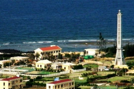 Phong cảnh đảo Lý Sơn. (Ảnh: Phước Ngọc/TTXVN)