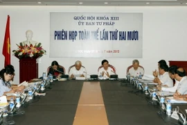 Quang cảnh phiên họp. (Ảnh: Phạm Kiên/TTXVN)