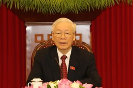 Tổng Bí thư Nguyễn Phú Trọng. (Ảnh: Trí Dũng/TTXVN)