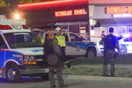 Cảnh sát có mặt tại hiện trường. (Nguồn: cbc.ca) 