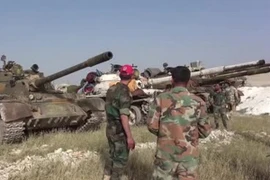 Binh sỹ Syria. (Nguồn: almasdarnews)