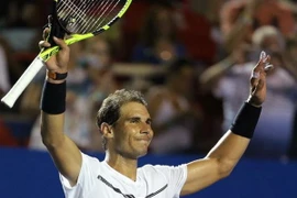 Rafael Nadal dễ dàng giành vé vào tứ kết Abierto Mexicano Telcel. (Nguồn: EPA)