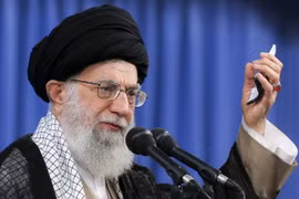 Đại giáo chủ Iran Ali Khamenei. (Nguồn: The Times of Israel)