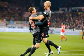 Bayern Munich trở lại ngôi đầu Bundesliga. (Nguồn: AP)