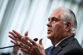 Ngoại trưởng Mỹ Rex Tillerson trong một sự kiện ở Washington, DC. (Nguồn: AFP/TTXVN)