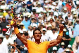 Nadal lần thứ 11 đăng quang tại Monte Carlo. (Nguồn: Getty Images)