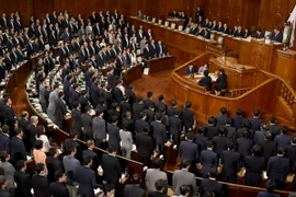 Một phiên họp của Hạ viện Nhật Bản ở Tokyo. (Nguồn: AFP/TTXVN)