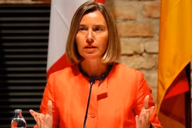 Bà Federica Mogherini. (Nguồn: yenisafak.com)