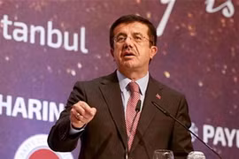 Bộ trưởng Kinh tế Thổ Nhĩ Kỳ Nihat Zeybekci. (Nguồn: AP)