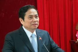 Đồng chí Phạm Minh Chính. (Ảnh: Nguyễn Sơn/TTXVN)