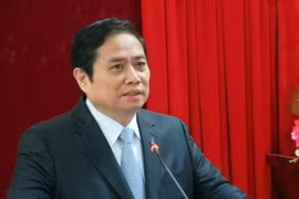 Đồng chí Phạm Minh Chính. (Ảnh: Nguyễn Sơn/TTXVN)