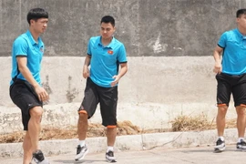 Việt Nam quyết tâm có 3 điểm ở trận ra quân. (Ảnh: Trần Chiến/Vietnam+)