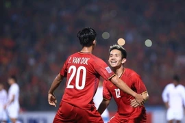 Tuyển Việt Nam tiếp tục bất bại tại AFF Suzuki Cup 2018? (Ảnh: Trọng Đạt/TTXVN)