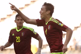Nahuel Ferraresi mang chiến thắng về cho U20 Venezuela. (Nguồn: Getty Images)