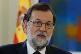 Thủ tướng Tây Ban Nha Mariano Rajoy. (Nguồn: EPA)