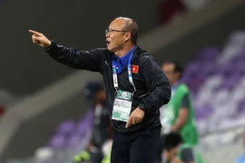 Triết lý của Park Hang-seo mabg đến thành công cho tuyển Việt Nam (Ảnh: hoàng Linh/TTXVN)