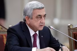 Tân Thủ tướng Armenia Serzh Sarkisian. (Nguồn: TASS)