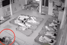 Ảnh chụp từ clip.