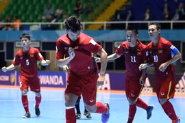 Đội tuyển Futsal Việt Nam sẽ đối đầu Nga ở vòng 1/8. (Nguồn: Getty Images)