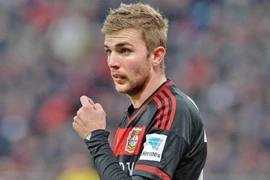 Kramer trong màu áo Leverkusen 2015-16. (Nguồn: dpa)