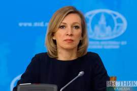 Người phát ngôn Bộ Ngoại giao Nga Maria Zakharova. (Nguồn: vestnikkavkaza.net)