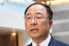 Bộ trưởng Kinh tế và Tài chính Hàn Quốc Hong Nam-ki. (Nguồn: Yonhap)
