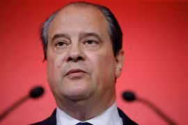 Chủ tịch đảng Xã hội (PS) của Pháp, ông Jean-Christophe Cambadelis. (Nguồn: Reuters)