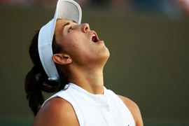 Muguruza sớm thành cựu vô địch. (Nguồn: RTE)