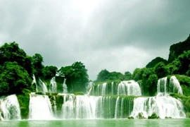 Thác Bản Giốc, Cao Bằng. (Ảnh: Phương Hoa/TTXVN)