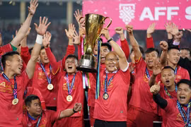 Việt Nam vô địch AFF Suzuki Cup 2018.