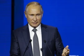Tổng thống Nga Vladimir Putin. (Ảnh: AFP/TTXVN)