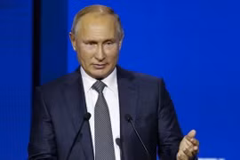 Tổng thống Nga Vladimir Putin. (Ảnh: AFP/TTXVN)