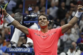 Nadal dễ dàng ghi tên mình vào bán kết US Open 2017. (Nguồn: AP)