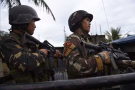 Lực lượng binh sỹ Philippines. (Nguồn: AFP/Getty Images)