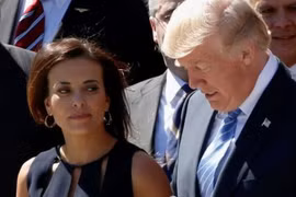 Tổng thống Trump đang cân nhắc chọn bà Dina Powell (trái) làm Đại sứ Mỹ tại Liên hợp quốc. (Nguồn: Reuters)