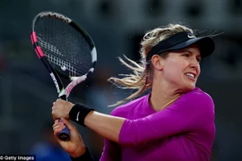 Eugenie Bouchard dừng cuộc chơi tại Madrid Open 2017. (Nguồn: Getty Images)