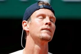 Tomas Berdych sớm dừng cuộc chơi ở Roland Garros 2018. (Nguồn: Reuters)