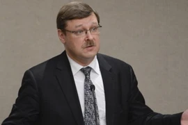 Chủ tịch Ủy ban đối ngoại Hội đồng Liên bang (Thượng viện Nga) Konstantin Kosachev. (Nguồn: Sputnik/TTXVN)