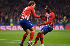 Atletico Madrid giành vé vào vòng 1/8 Champions League. (Nguồn: Getty Images)