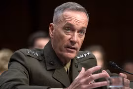 Tướng Joe Dunford, Chủ tịch Hội đồng Tham mưu trưởng Liên quân Mỹ. (Nguồn: Washington Times)