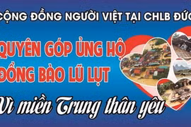 Kiều bào tại Đức quyên góp hơn 300.000 euro ủng hộ miền Trung