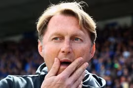 HLV Ralph Hasenhuttl của RB Leipzig. (Nguồn: AP)
