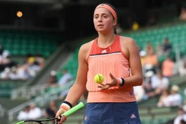 Jelena Ostapenko sớm thành nhà cựu vô địch. (Nguồn: Getty Images)