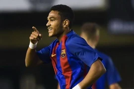 Tài năng 17 tuổi Jordi Mboula của Barcelona. (Nguồn: mundodeportivo)