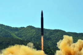 Hình ảnh vụ phóng tên lửa của Triều Tiên. (Nguồn: scmp.com)