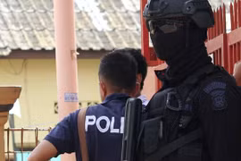 Cảnh sát chống khủng bố Indonesia. (Nguồn: Getty Images)