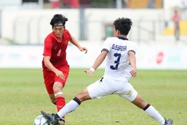 Không vượt qua Thái Lan, U22 Việt Nam chia tay SEA Games 29. (Ảnh: Quốc Khánh/TTXVN)