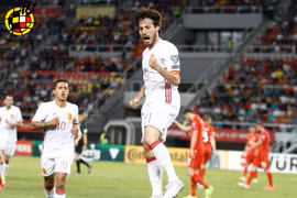 Silva mở đầu cho chiến thắng của Tây Ban Nha. (Nguồn: SEFutbol)