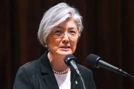 Ngoại trưởng Hàn Quốc Kang Kyung-wha. (Nguồn: AFP)